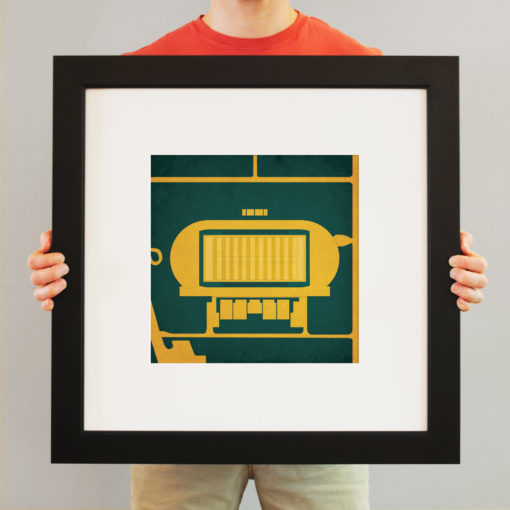 Tom Adams Field Map Art by City Prints - Image 3