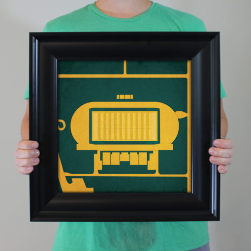 Tom Adams Field Map Art by City Prints - Image 4