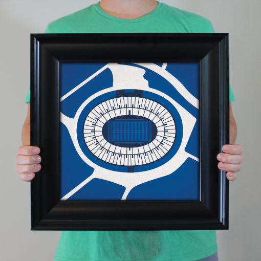 Yale Bowl Map Art by City Prints - Image 4