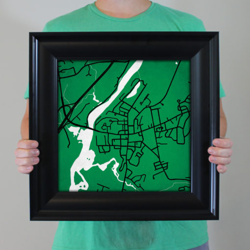 Dartmouth College Campus Map Art by City Prints - Image 5