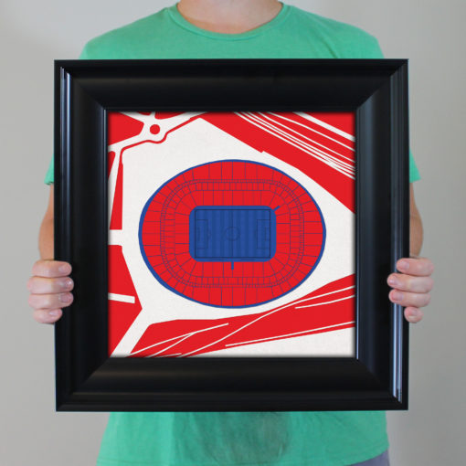Emirates Stadium Map Art by City Prints - Image 4