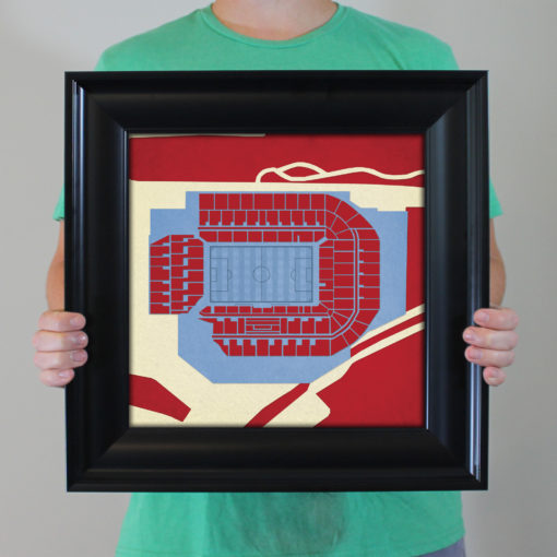 Villa Park Map Art by City Prints - Image 4