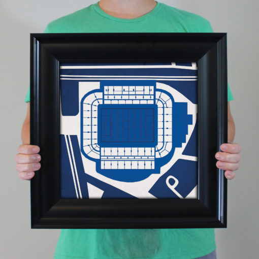 Stamford Bridge Map Art by City Prints - Image 4