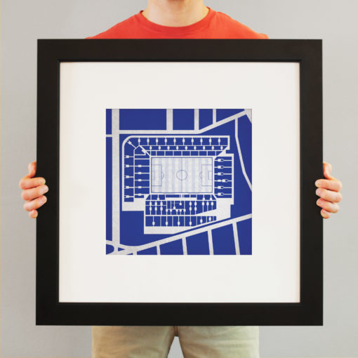 Goodison Park Map Art by City Prints - Image 3