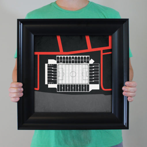 Craven Cottage Map Art by City Prints - Image 4