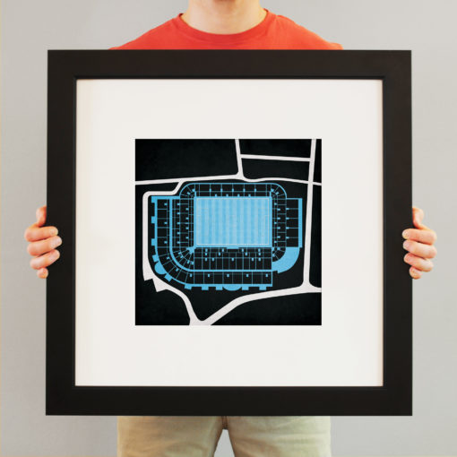 St. James' Park Map Art by City Prints - Image 3