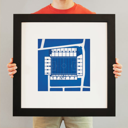 Fratton Park Map Art by City Prints - Image 3