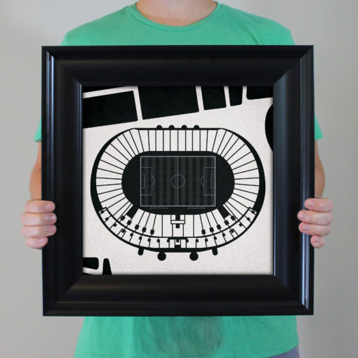 Hampden Park Map Art by City Prints - Image 4