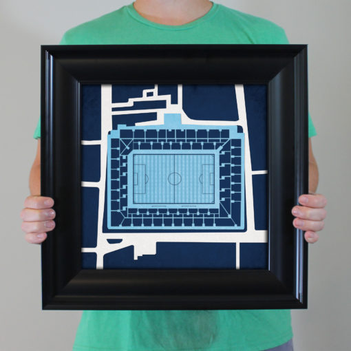 White Hart Lane Map Art by City Prints - Image 4