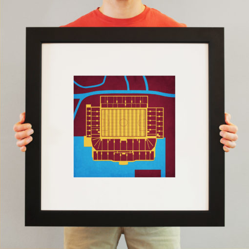 Boleyn Ground Map Art by City Prints - Image 3