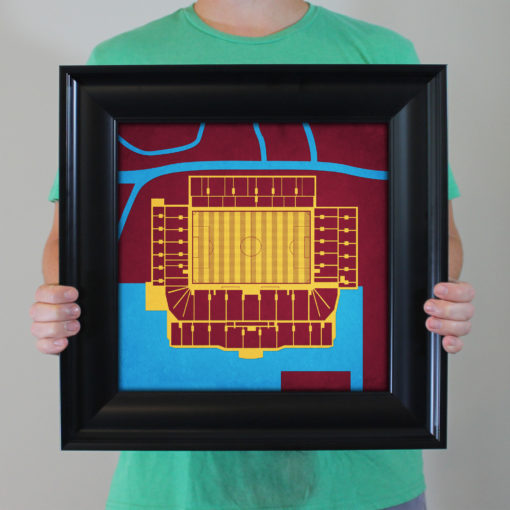 Boleyn Ground Map Art by City Prints - Image 4
