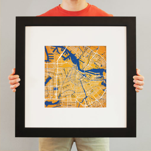 Amsterdam, Netherlands Map Art by City Prints - Image 4