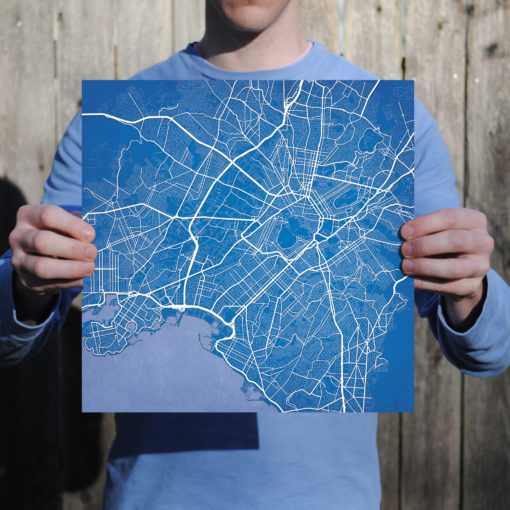 Athens, Greece Map Art by City Prints - Image 3