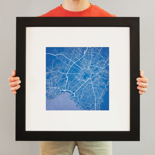 Athens, Greece Map Art by City Prints - Image 4