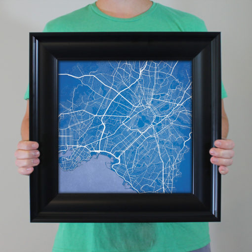 Athens, Greece Map Art by City Prints - Image 5