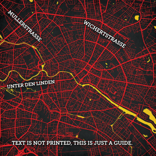 Berlin, Germany Map Art by City Prints - Image 2