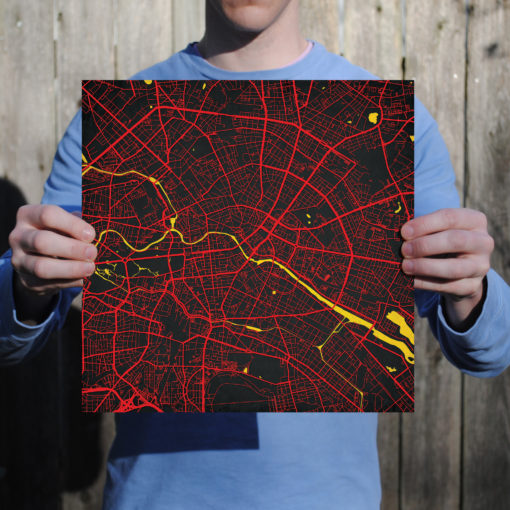 Berlin, Germany Map Art by City Prints - Image 3