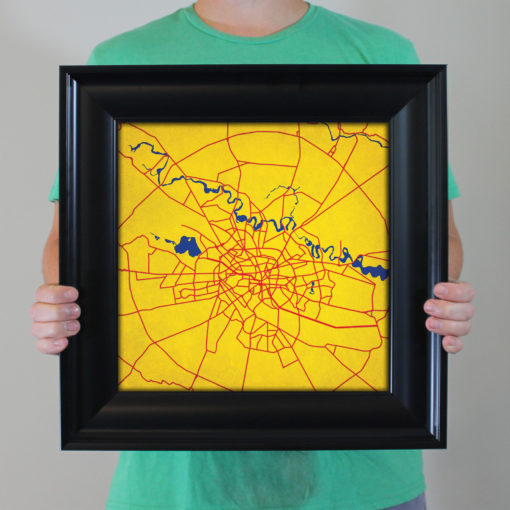 Bucharest, Romania Map Art by City Prints - Image 5