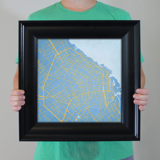 Buenos Aires, Argentina Map Art by City Prints - Image 5