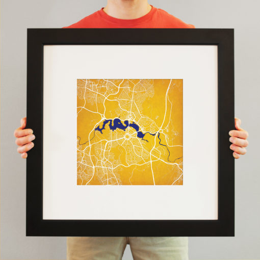 Canberra, Australia Map Art by City Prints - Image 4