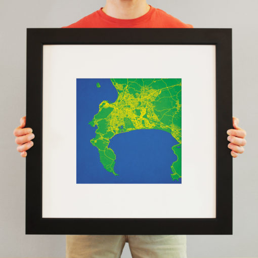 Cape Town, South Africa Map Art by City Prints - Image 4