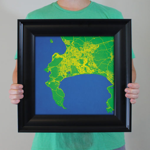 Cape Town, South Africa Map Art by City Prints - Image 5