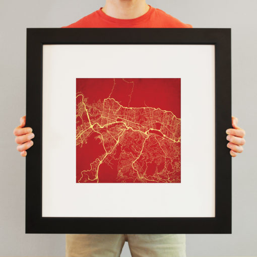 Caracas, Venezuela Map Art by City Prints - Image 4