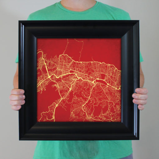Caracas, Venezuela Map Art by City Prints - Image 5