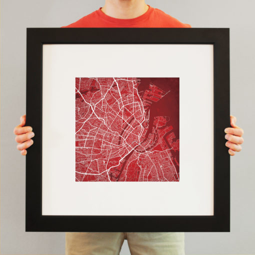 Copenhagen, Denmark Map Art by City Prints - Image 4