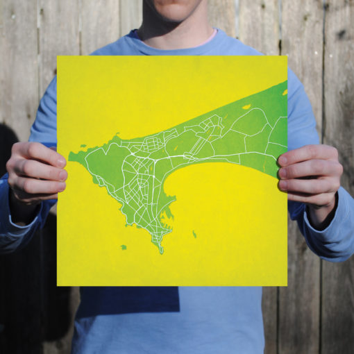 Dakar, Senegal Map Art by City Prints - Image 3