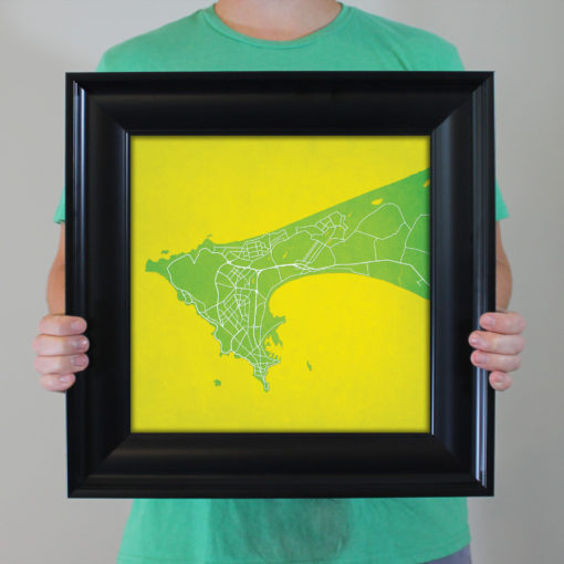 Dakar, Senegal Map Art by City Prints - Image 5