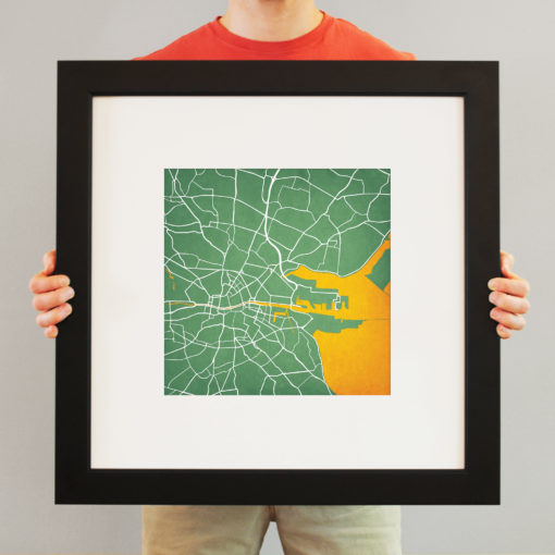 Dublin, Ireland Map Art by City Prints - Image 4