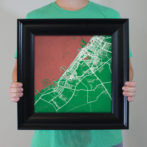 Dubai, United Arab Emirates Map Art by City Prints - Image 5