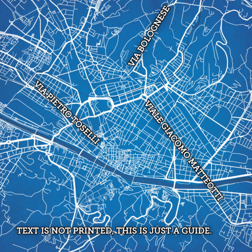 Florence, Italy Map Art by City Prints - Image 2
