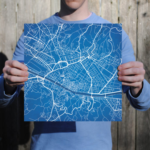 Florence, Italy Map Art by City Prints - Image 3