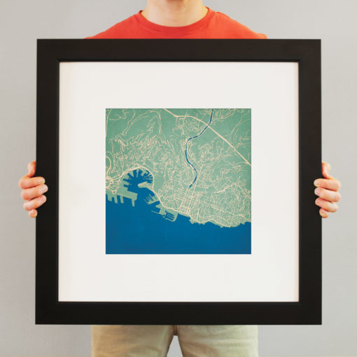 Genoa, Italy Map Art by City Prints - Image 4