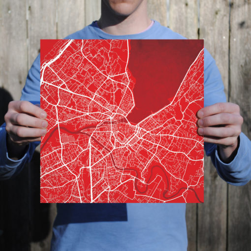 Geneva, Switzerland Map Art by City Prints - Image 3