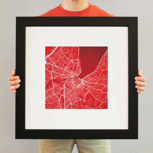 Geneva, Switzerland Map Art by City Prints - Image 4