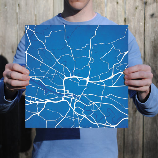 Glasgow, Scotland Map Art by City Prints - Image 3