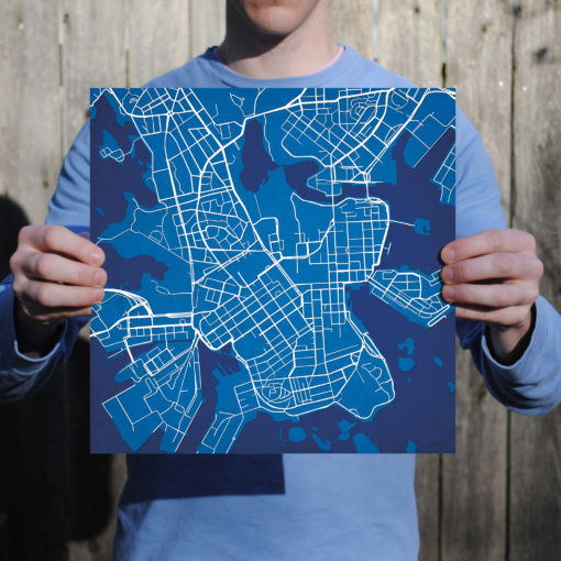 Helsinki, Finland Map Art by City Prints - Image 3