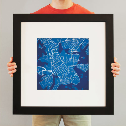 Helsinki, Finland Map Art by City Prints - Image 4