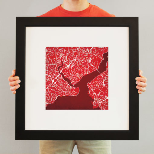 Istanbul, Turkey Map Art by City Prints - Image 4