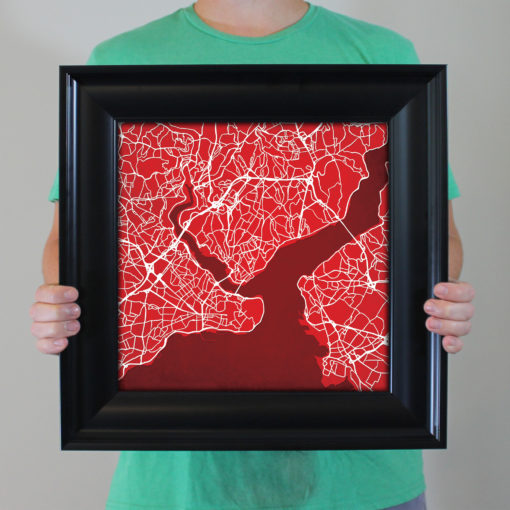 Istanbul, Turkey Map Art by City Prints - Image 5