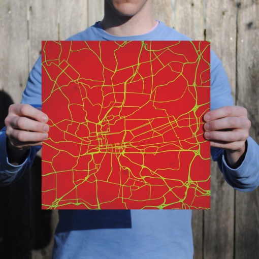 Johannesburg, South Africa Map Art by City Prints - Image 3