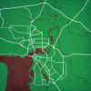 Kazan, Russia Map Art by City Prints