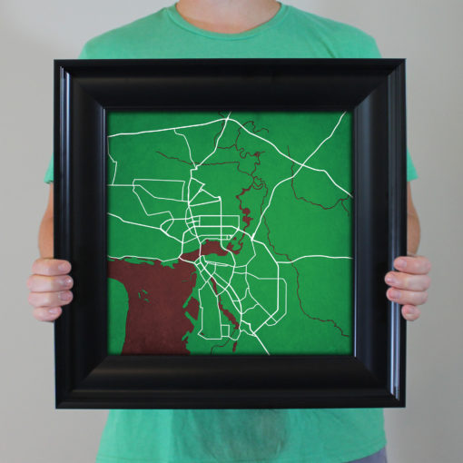 Kazan, Russia Map Art by City Prints - Image 5
