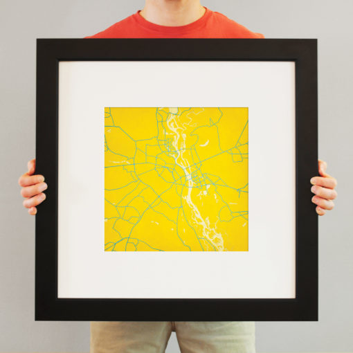 Kiev, Ukraine Map Art by City Prints - Image 4