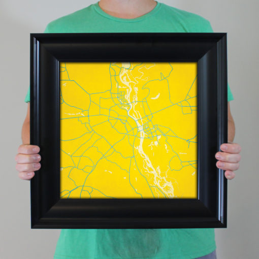 Kiev, Ukraine Map Art by City Prints - Image 5