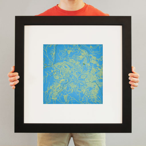 Kigali, Rwanda Map Art by City Prints - Image 4