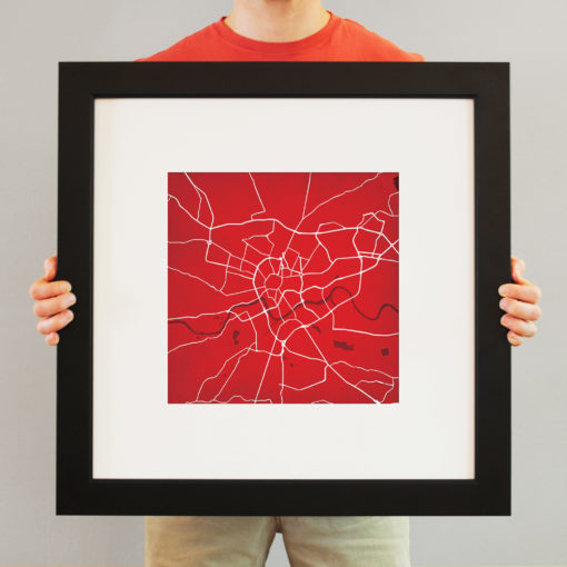 Krakow, Poland Map Art by City Prints - Image 4